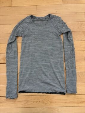 Lululemon Striped Swiftly Long Sleeve